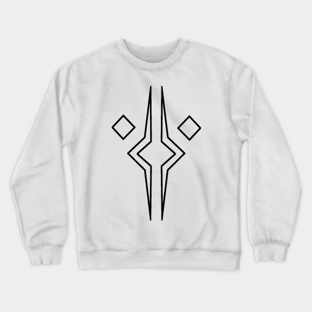 Fulcrum (Outline) Crewneck Sweatshirt by whirl